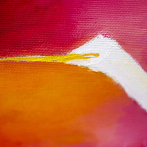 The gem cutter. Oil on canvas. Detail. J Walker copyright 2022