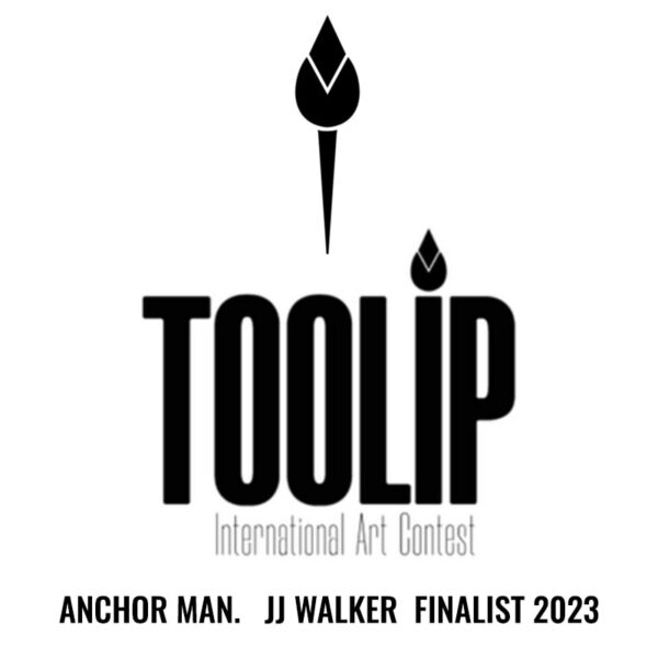 Anchor man finalist in the Mrs Toolip International Art Contest 2023