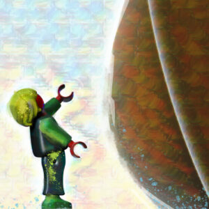 soft self-construction. detail 02 JWalker copyright 2023