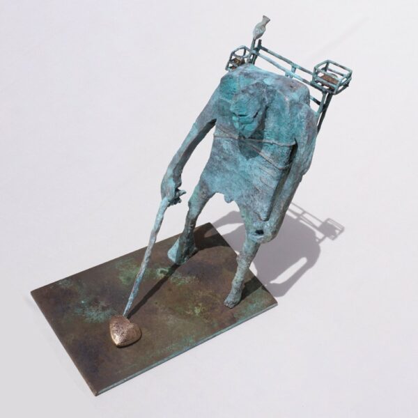 bronze statue.The collector artwork by JJ Walker