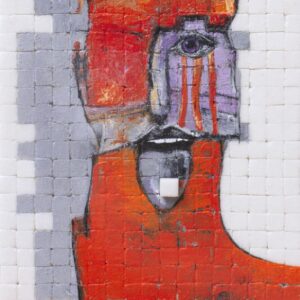 Sugar rush acrylic on sugar blocks. JJ Walker copyright 2023