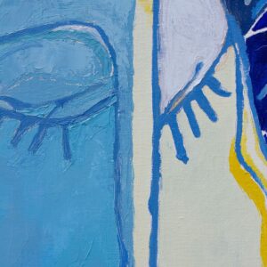 Sueños mediterráneos. Oil on canvas. Copyright JJ Walker 2023