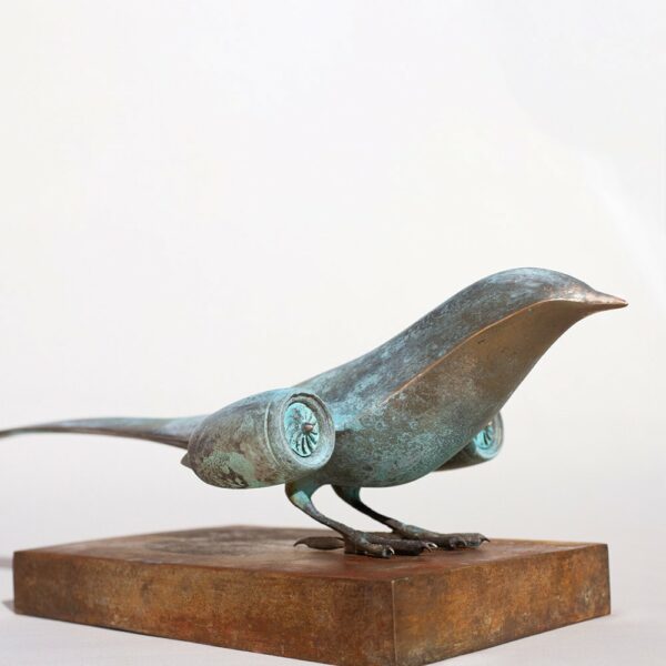 Hybird bronze sculpture. JJWalker copyright 2023